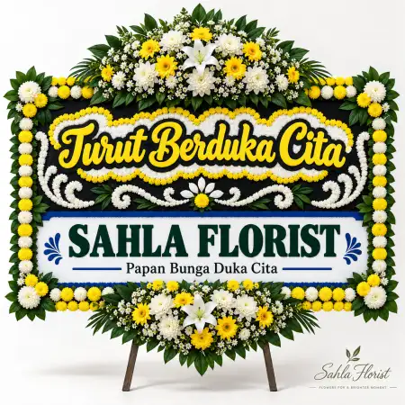 Papan Bunga Duka Cidadap
